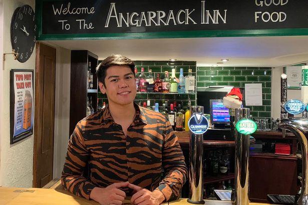 Billy Quitco in the Angarrack Inn Billy Quitco in the Angarrack Inn